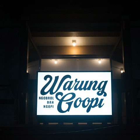 Warung Goopi Neon Box